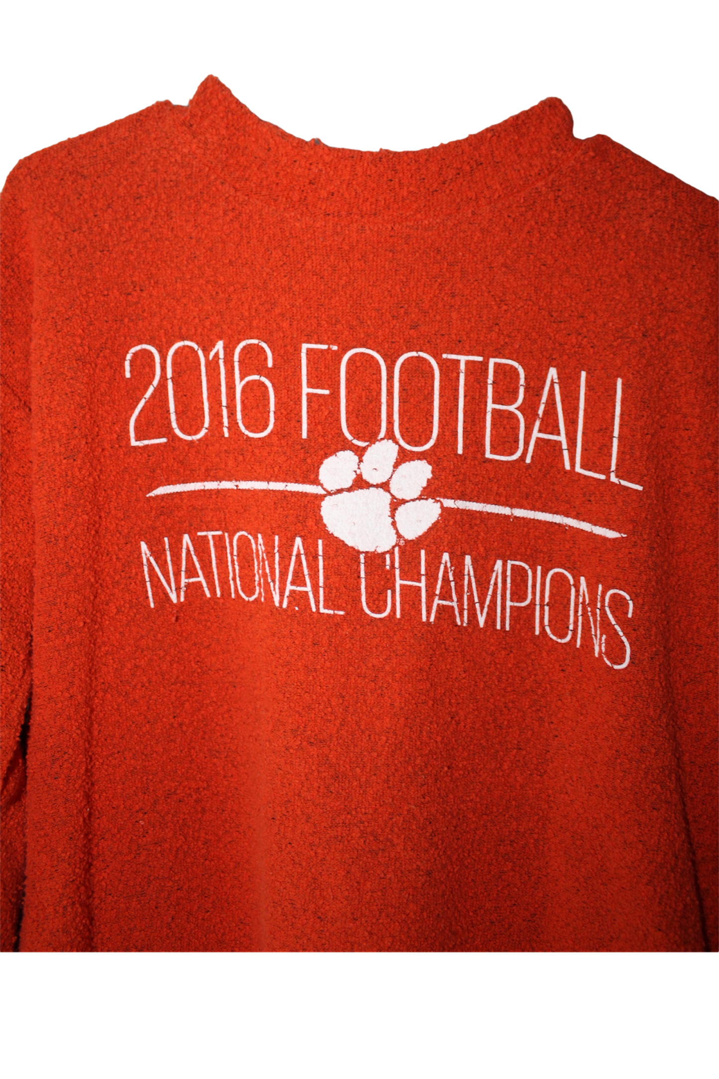 Clemson University Textured Sweater