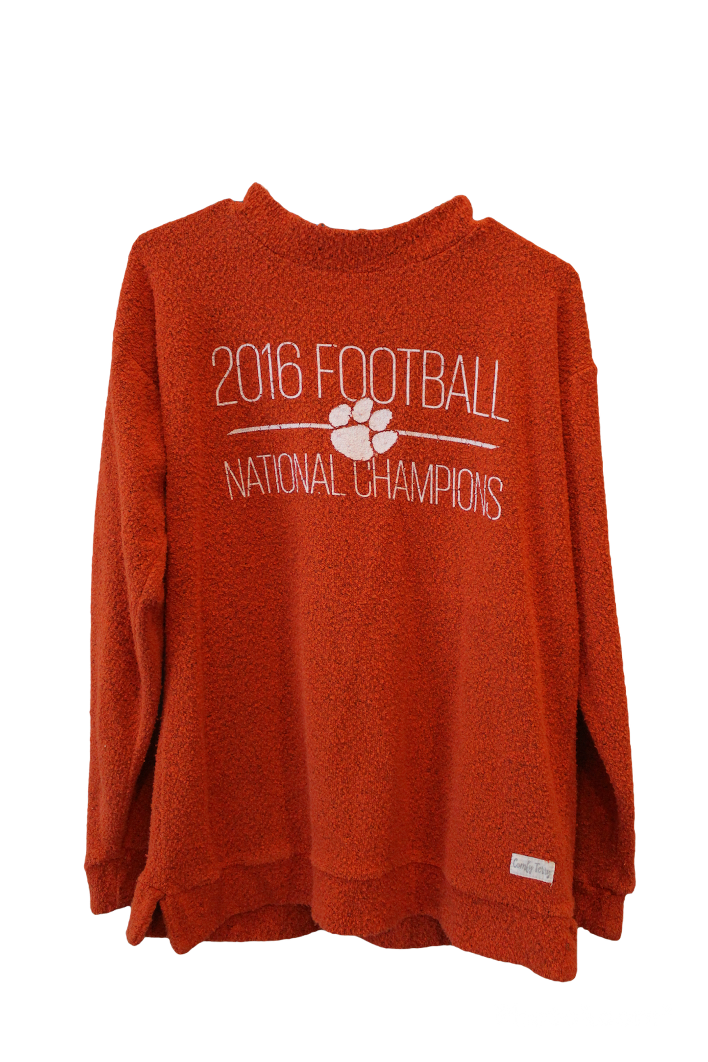 Clemson University Textured Sweater