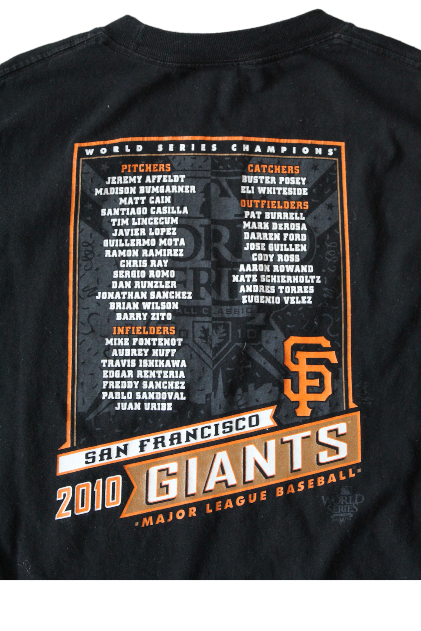 MLB San Francisco Giants World Series Tee