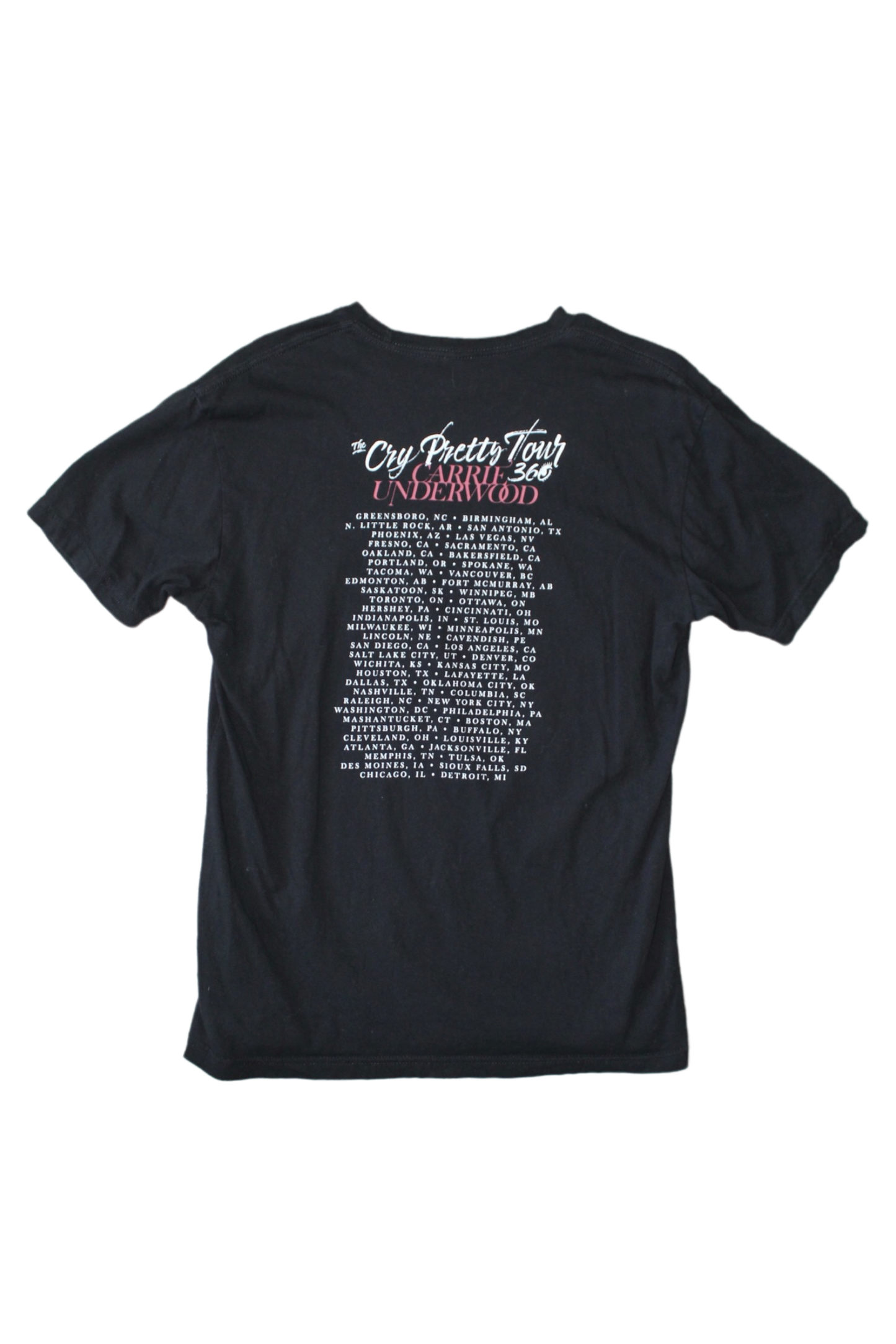 Carrie Underwood “The Cry Pretty Tour” Tee