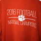 Clemson University Textured Sweater