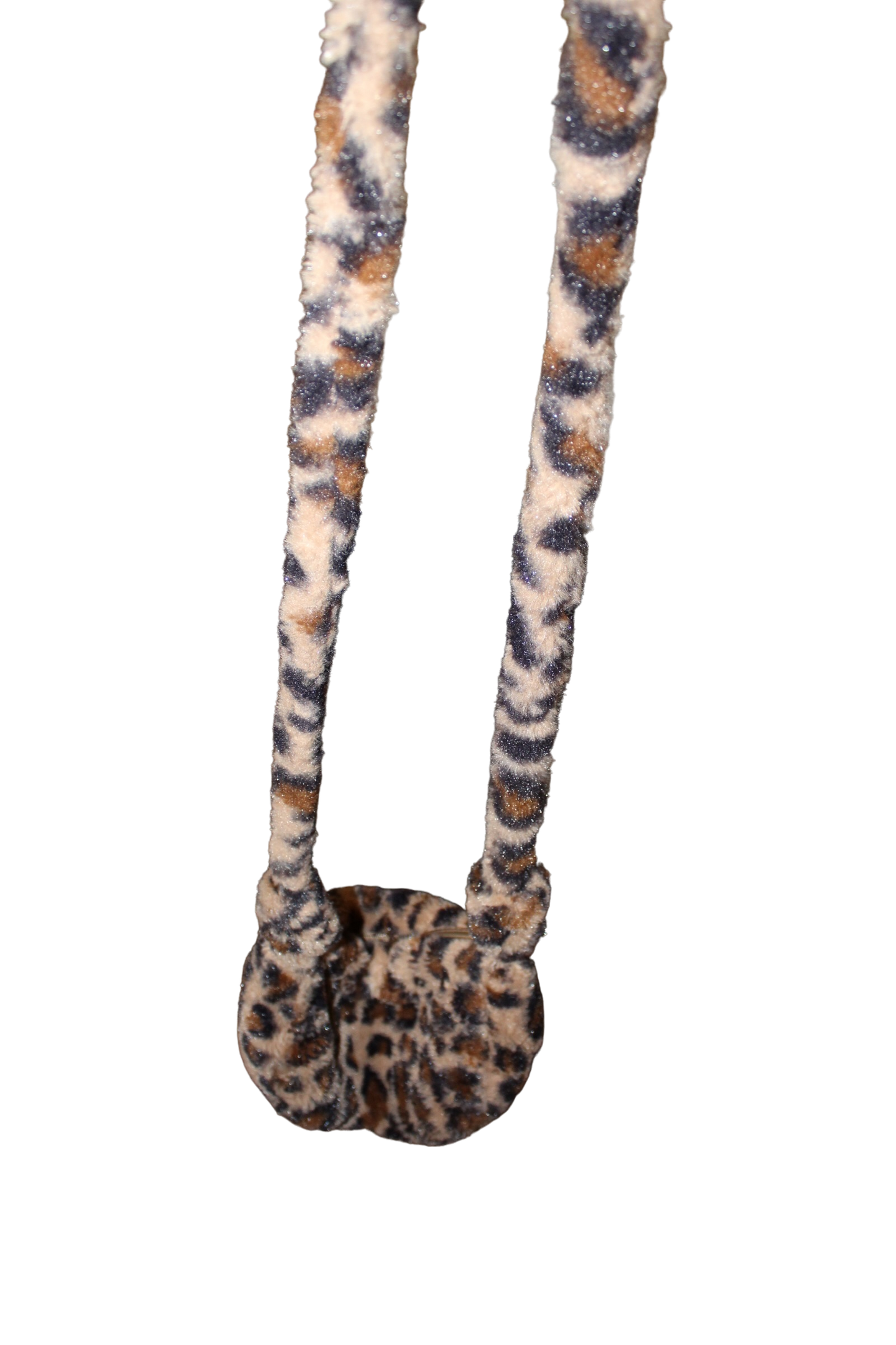 Shein Cheetah Print Fur Bag