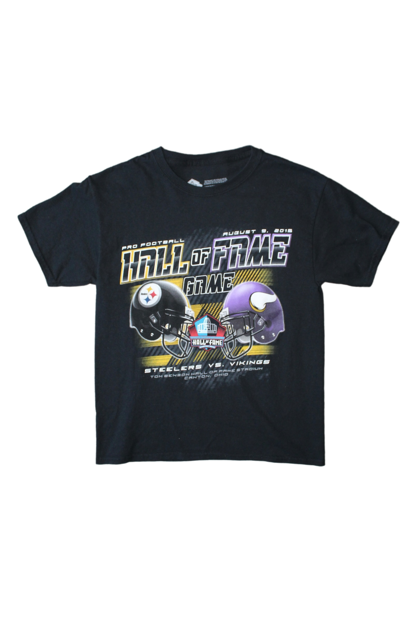 NFL Steelers vs. Vikings Pro Football Hall of Fame Tee